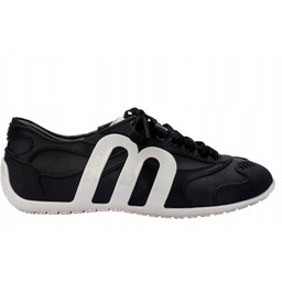 MELISSA CZARNE SPORTOWE BUTY Z BIAŁĄ DEKORACJĄ