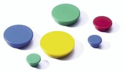 Magnesy do tablic średnica 15mm czarne 20 sztuk