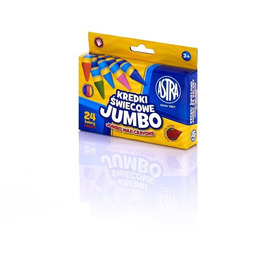 Kredki świecowe JUMBO 24k Astra nr 4414 124414