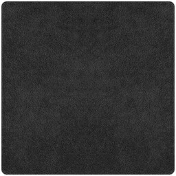 Elior Ciemnoszary dywan z lateksowym podkładem 120x120 Z4-E49