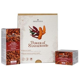 Orientana Zestaw Power of Sandalwood Krem do twarzy