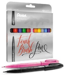 PISAKI PĘDZELKOWE DO KALIGRAFII I LITERNICTWA TOUCH BRUSH