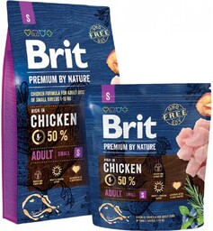 Brit Premium By Nature Adult S Z Kurczakiem