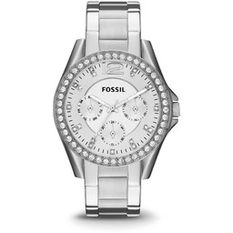 Zegarek Fossil Riley ES3202 Srebrny