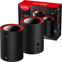 2x Router system mesh Cudy M3000 2.5Gb/s Wifi