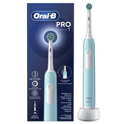 Oral-B Pro 1 Caribbean Blue Cross Action błękitny