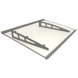 Daszek nad drzwi Zadaszenie Prosty 120x100 cm Alu