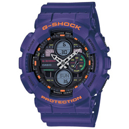 Zegarek G-Shock GA-140-6AER Fioletowy