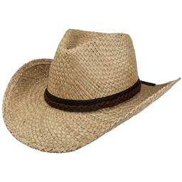 Kapelusz Słomkowy Palmhurst Cowboy by Lipodo, naturalny, M