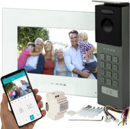 Wideodomofon WIFI Vidos X M10W-X + S12D FullHD