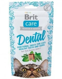 Brit Care Cat Snack Dental 50 g -