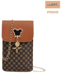 Torebka / saszetka na telefon Mouse 19*12*2cm, BROWN