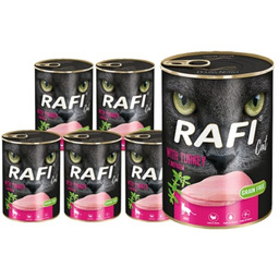 DOLINA NOTECI RAFI Cat adult z indykiem