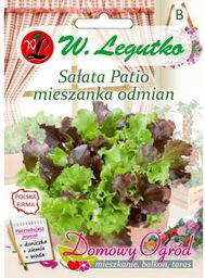 Sałata Patio mieszanka odmian >>> nasiona Legutko 1g