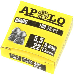 Śrut Apolo Conic 5.5 mm, 100 szt. 0.84g/13.0gr