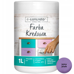Farba Kredowa do Renowacji Mebli 1L Juicy Plum