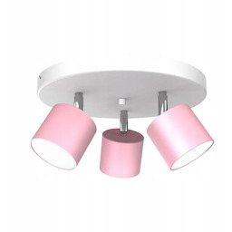 Lampa sufitowa Dixie Pink 3xGX53