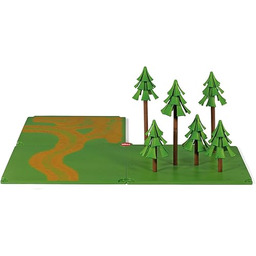 siku 5699, Dirt Tracks and Forest, Plastic, Green,