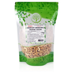 Orzechy nerkowca prażone i solone 1kg