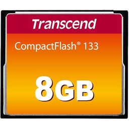 Transcend CF133 8GB CF card MLC, 133X (TS8GCF133)
