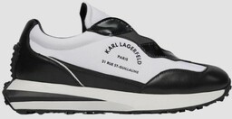 KARL LAGERFELD Czano-białe sneakersy Zone Maison Karl Lo