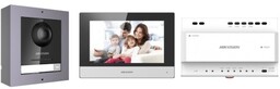 Wideodomofon 2 żyłowy Hikvision Zestaw DS-KIS702Y Switch Android
