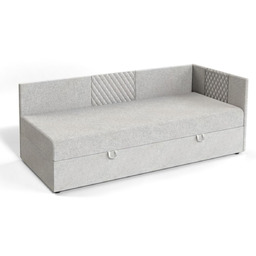 Tapczan łóżko jednoosobowe 90 cm Tiny, z pojemnikiem