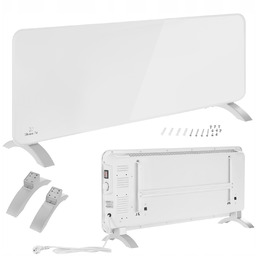 Grzejnik Elektryczny Konwektorowy Termostat Energooszczędny Ścienny 2000W