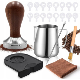 ZESTAW TAMPERÓW DO KAWY 22 SZTUKI WYCISKARKI