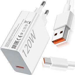 Oryginalna Ładowarka Sieciowa Xiaomi MDY-13-EE 120W Szybkie ładowanie