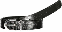 SKÓRZANY PASEK DAMSKI CALVIN KLEIN CZARNY