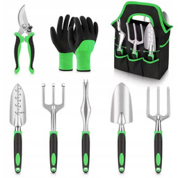 Zestaw Narzędzi Ogrodowych Łopatka Grabki Pazurki Sekator Pomysł