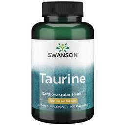 SWANSON Tauryna 500 mg - 100 kapsułek