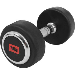 7,5 kg Hantla gumowana profesjonalna Gorilla Sports