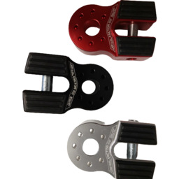 Hak wyciągarki Flatlink na szeklę z gumową osłoną