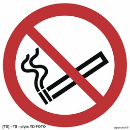 GA002 - Zakaz palenia tytoniu 350x350