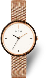 Zegarek MAM MAM664. Kwarcowy, Kolor biały. Unisex.