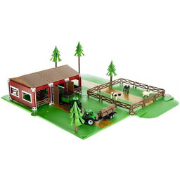 WOOPIE Zestaw Farma ze Zwierzętami Figurki + 2