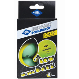 DONIC, Piłeczki do ping ponga, 6 szt., 608507