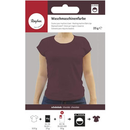 Rayher 35021542 farba do pralki, czekoladowa, torebka 25
