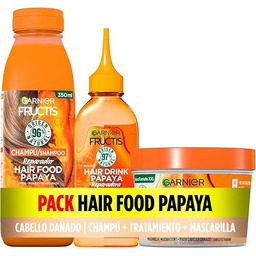 Garnier Fructis zestaw szamponów + pielęgnacja włosów napój