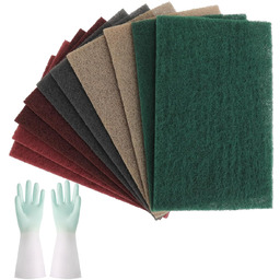 PODKŁADKI ŚCIERNE 10 SZTUK 150X230MM ZESTAW WŁÓKNINA MATY