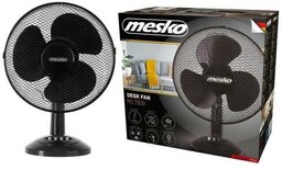 WENTYLATOR BIURKOWY ŚREDNICA 30cm MESKO MS7309 60W CZARNY