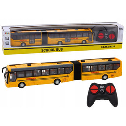 Autobus Szkolny Bus Zdalnie Sterowany Przegubowy Rc 1:32