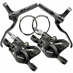 Shimano Hamulec tarczowy hydrauliczny zestaw przód + tył