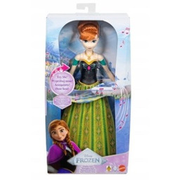 MATTEL Disney Frozen Śpiewająca lalka księżniczka Anna Kraina