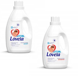 Zestaw Lovela Baby Mleczko Płyn do prania Biel
