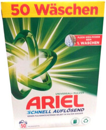 Ariel uniwersal Proszek do prania 3 kg 50