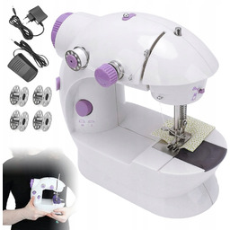 MINI MASZYNA ELEKTRYCZNY DO SZYCIA MECHANICZNA 230V 6W