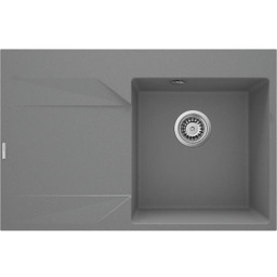 Deante Evora ZQJ_S11L Granitowy Szary Zlewozmywak prostokątny